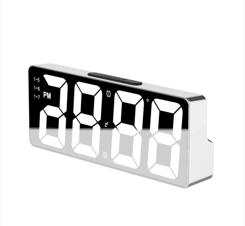 Large Screen Digital Alarm Clock with Luminous Display