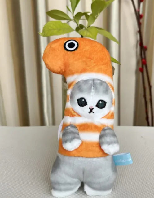 Japanese Cat Plush Doll Pendant