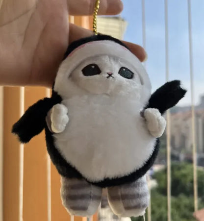 Japanese Cat Plush Doll Pendant