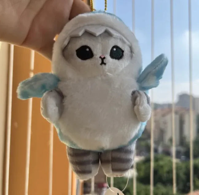 Japanese Cat Plush Doll Pendant