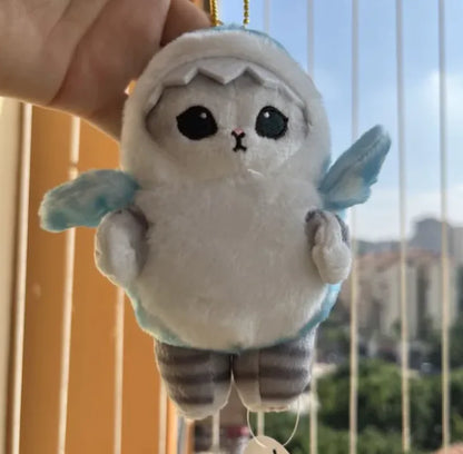 Japanese Cat Plush Doll Pendant