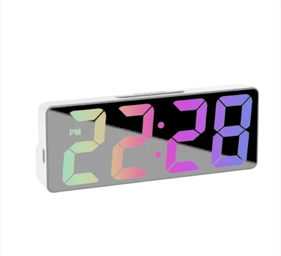 Large Screen Digital Alarm Clock with Luminous Display