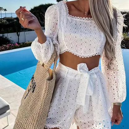 Lace Summer Beach Set